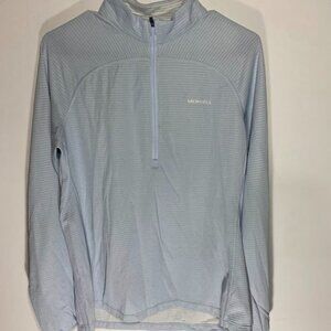 Merrell Ribbed Half Zip Pullover Jacket